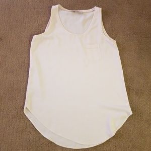 Loft long cream tank